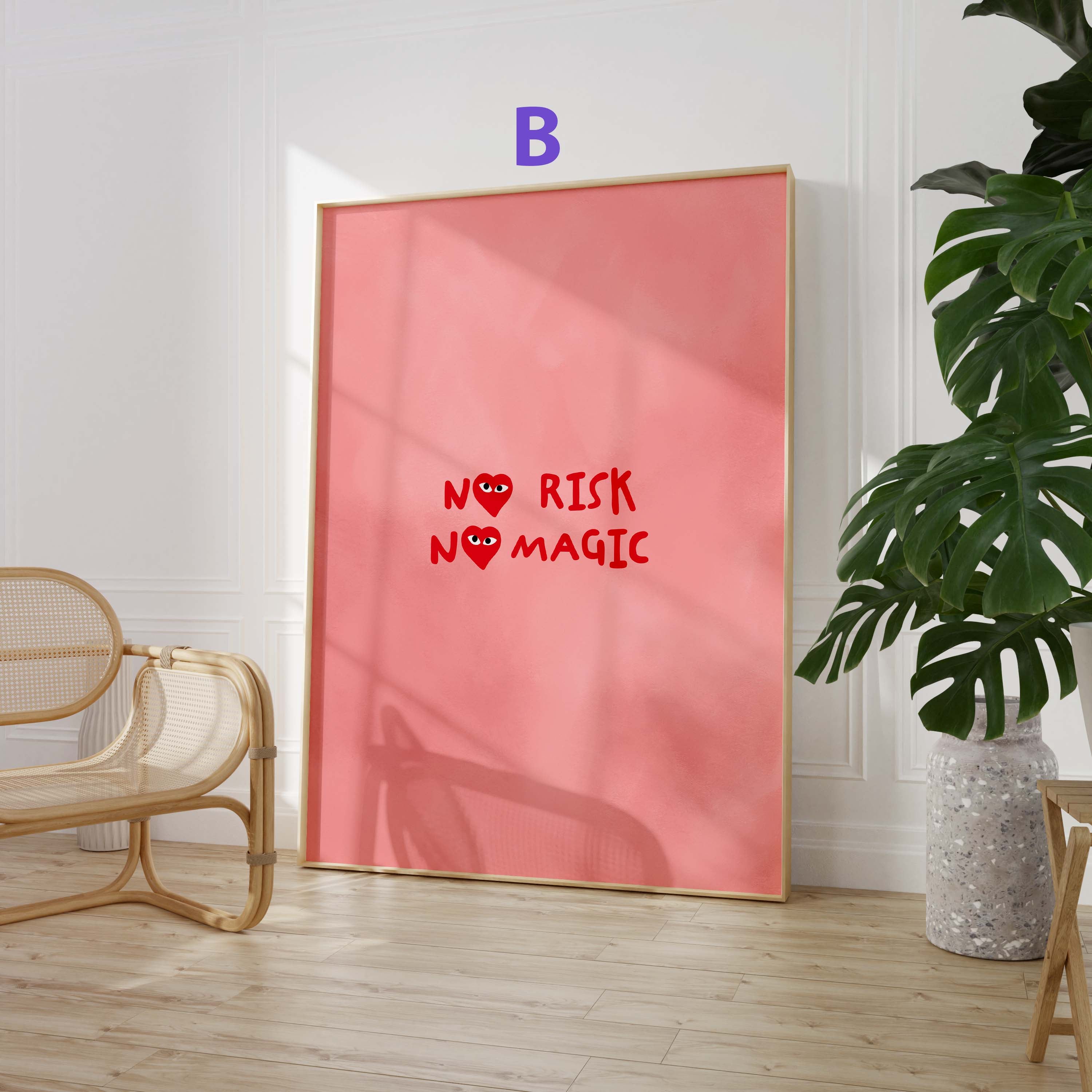 Trust The Process Poster · Geschenkidee · Minimalistisches Motivational Style Design · Urban Kunst · Moderne Wanddeko · Print ohne Rahmen